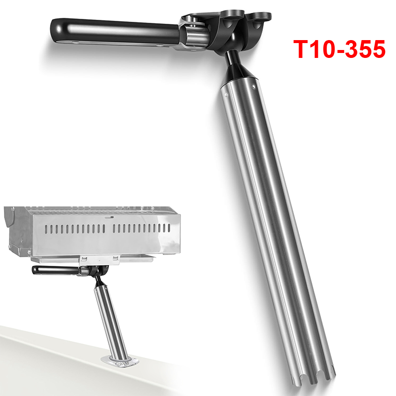 Fishing Rod Boat - All-Angle Adjustable Fish Rod Holder Grill