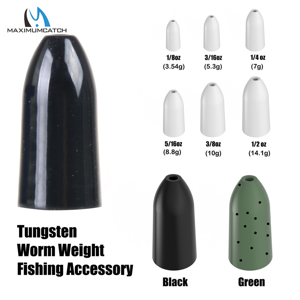 Fishing Rod Ice - Maximumcatch Fishing Sinker Lure Tungsten Bullet