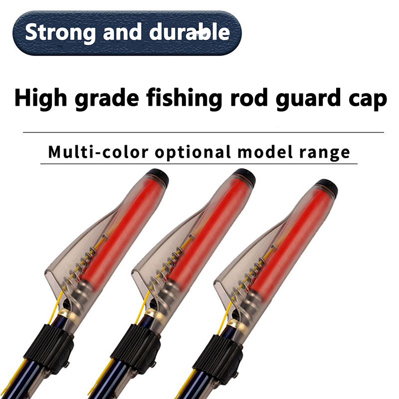 Fishing Rod Case - 1Pc Transparent Fishing Rod Tip Cover
