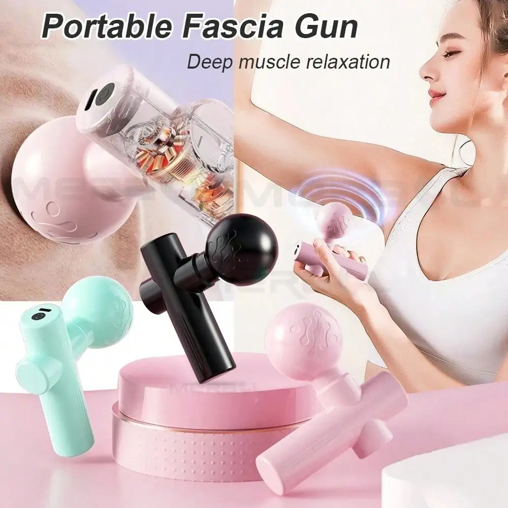 2026 Mini Massage Gun Fascia M - Fishing Rod Travel ulasan dan harga