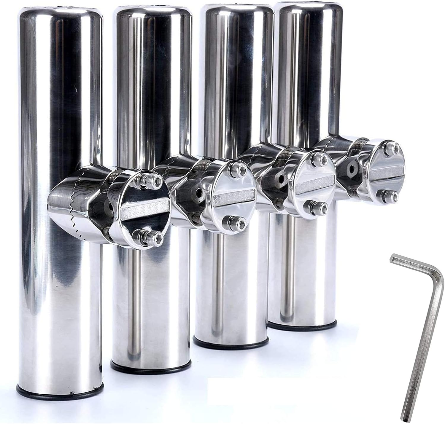 Stainless Clamp Rod Holder Ste - Fishing Rod Boat ulasan dan harga