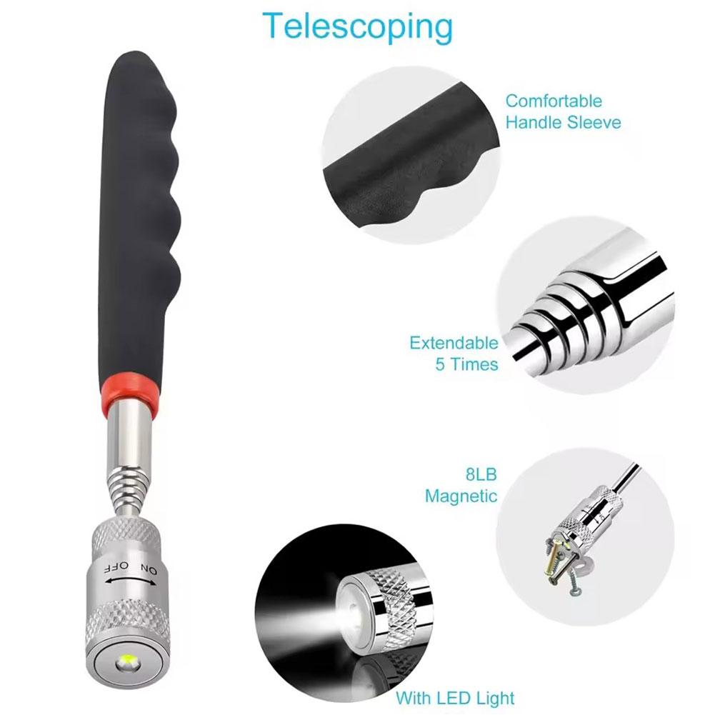Telescopic Magnetic Pen with L - Fishing Rod Travel ulasan dan harga