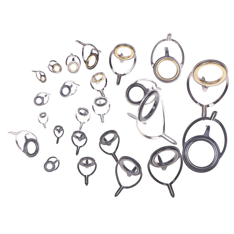 8Pcs Fishing Tackle Stainless  - Fishing Rod Guide Replacement ulasan dan harga