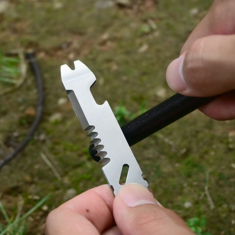 Mini Stainless Steel Crowbar,  - Fishing Rod Travel ulasan dan harga