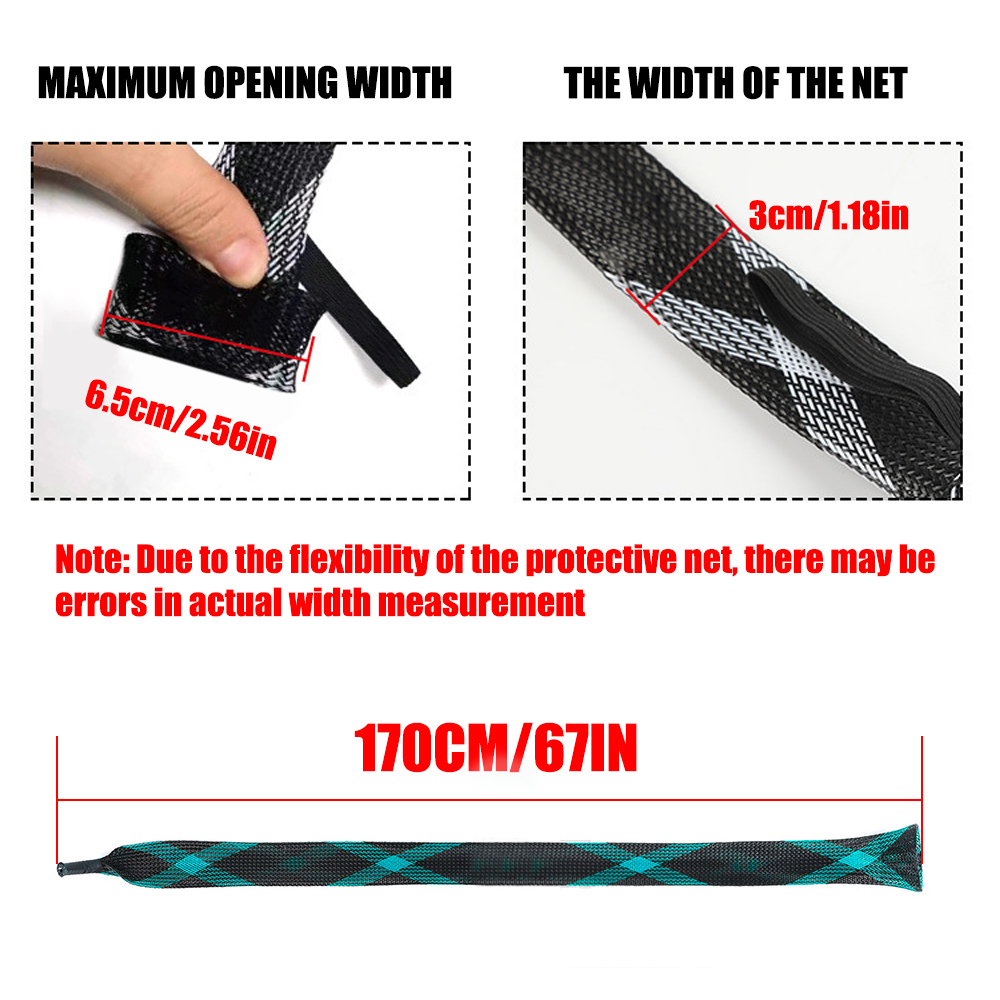 OUYALINE Fishing Rod Protectiv - Fishing Rod Case ulasan dan harga