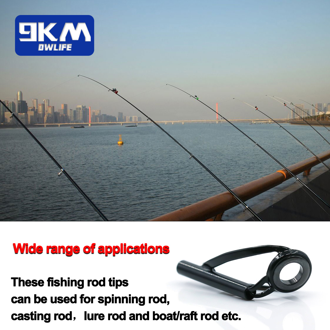 Fishing Rod Guide Tip Repair K - Fishing Rod Tip Replacement ulasan dan harga