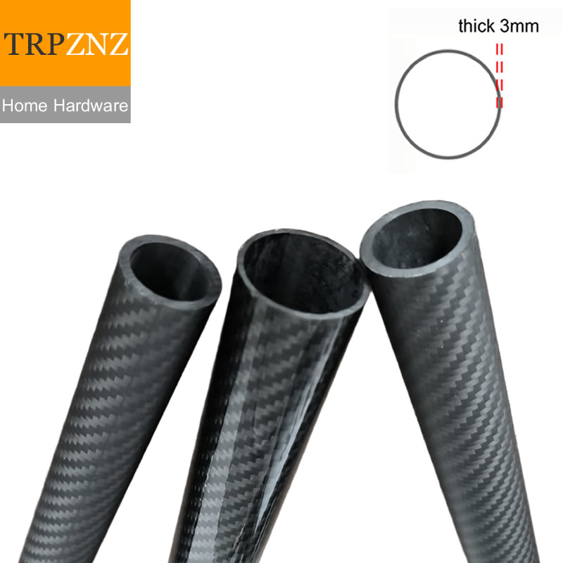 3K Carbon Fiber Tube Pipe OD 1 - Fishing Rod Carbon Fiber ulasan dan harga