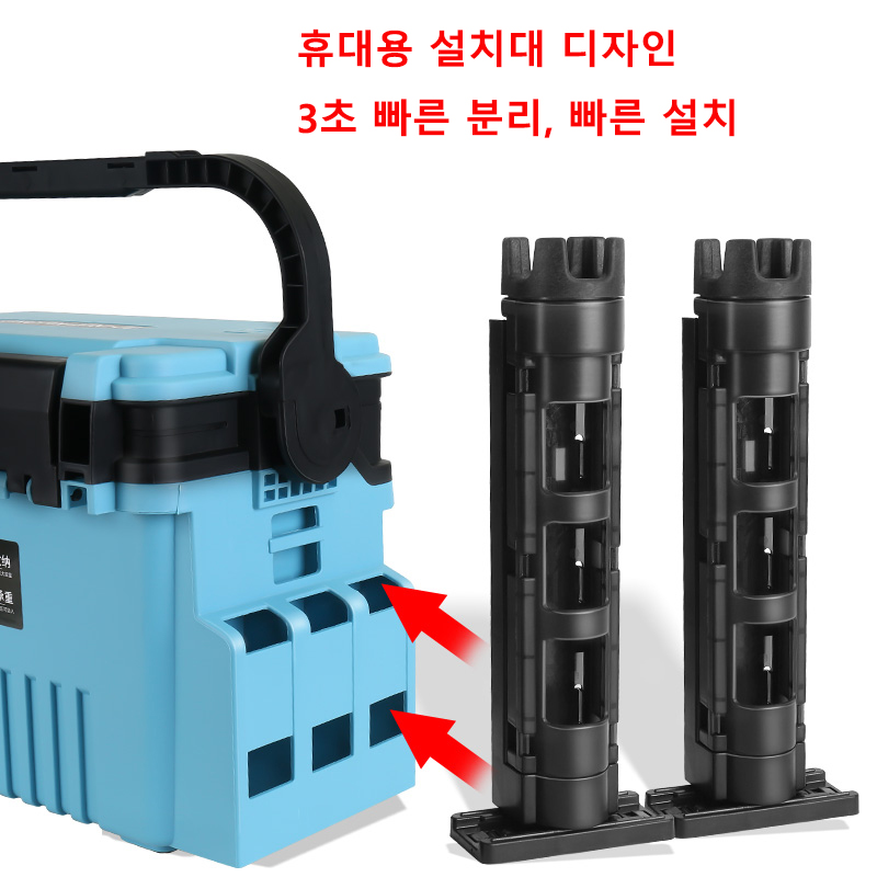 JSFUN Fishing Box Barrel Holde - Fishing Rod Case ulasan dan harga