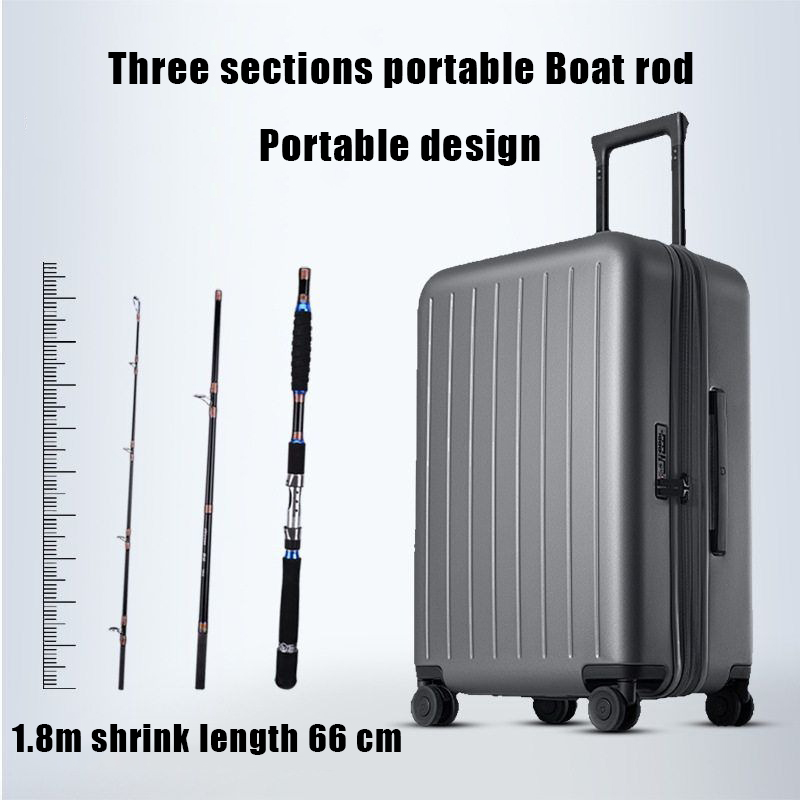 2.1M 2.4M Portable Fishing Rod - Fishing Rod Surf ulasan dan harga