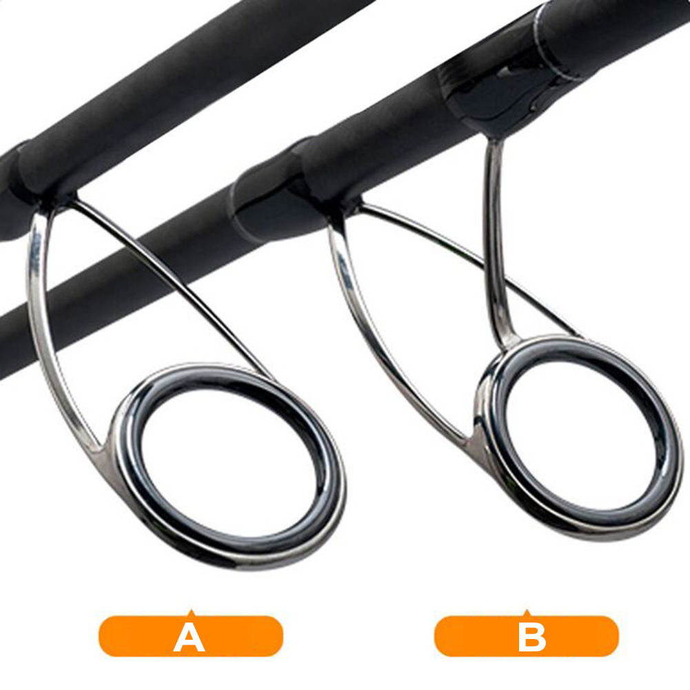9 Pcs Fishing Rod  Guide Ceram - Fishing Rod Tip Replacement ulasan dan harga