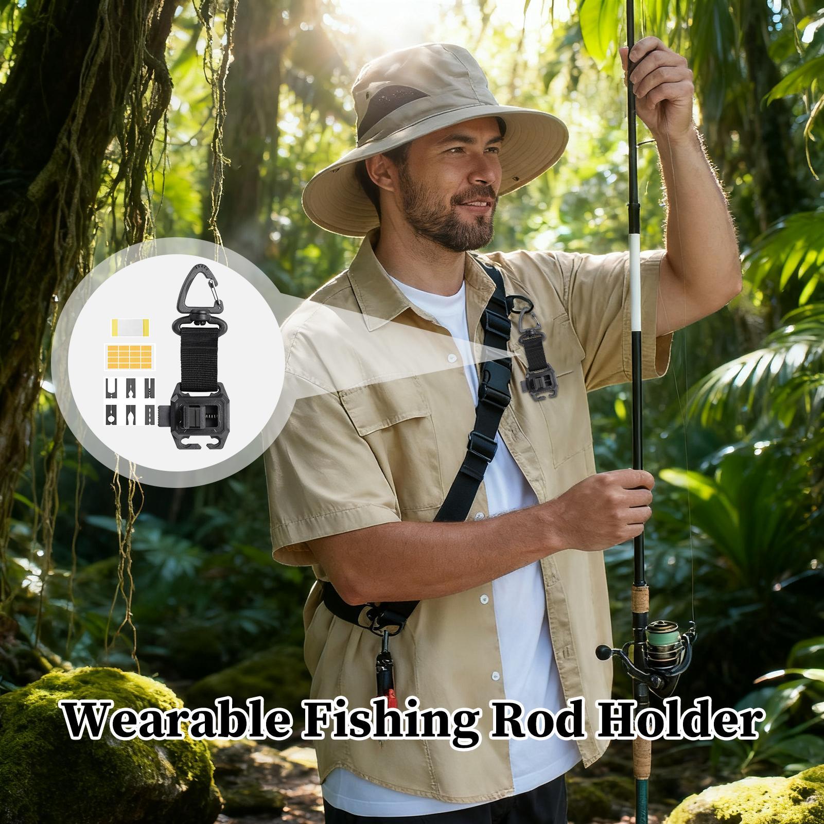 Wearable Fishing Rod Clips Hol - Fishing Rod Surf ulasan dan harga