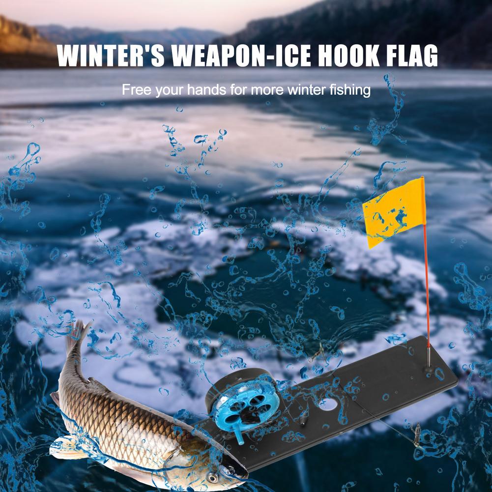 Ice Fishing Rod Tip-up Automat - Fishing Rod Ice ulasan dan harga