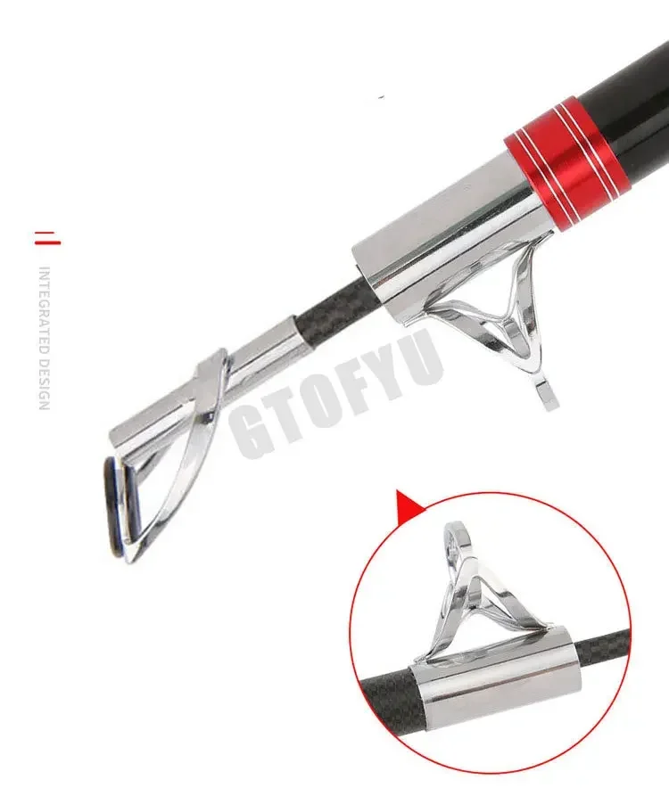 2.1M Carbon Fishing Rod 30kg a - Fishing Rod Surf ulasan dan harga