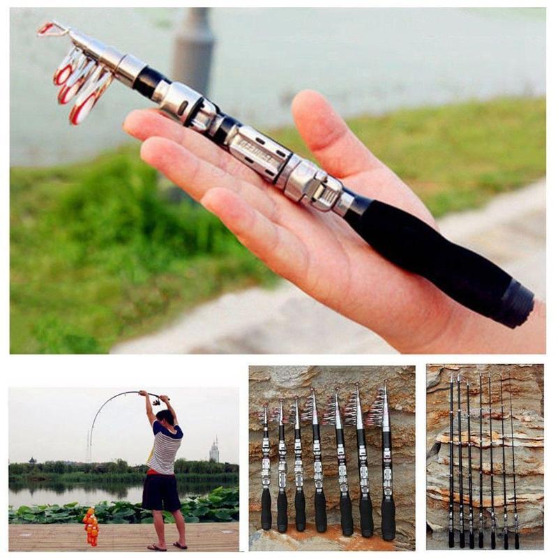 1M Adjustable Telescopic Fishi - Fishing Rod Casting ulasan dan harga