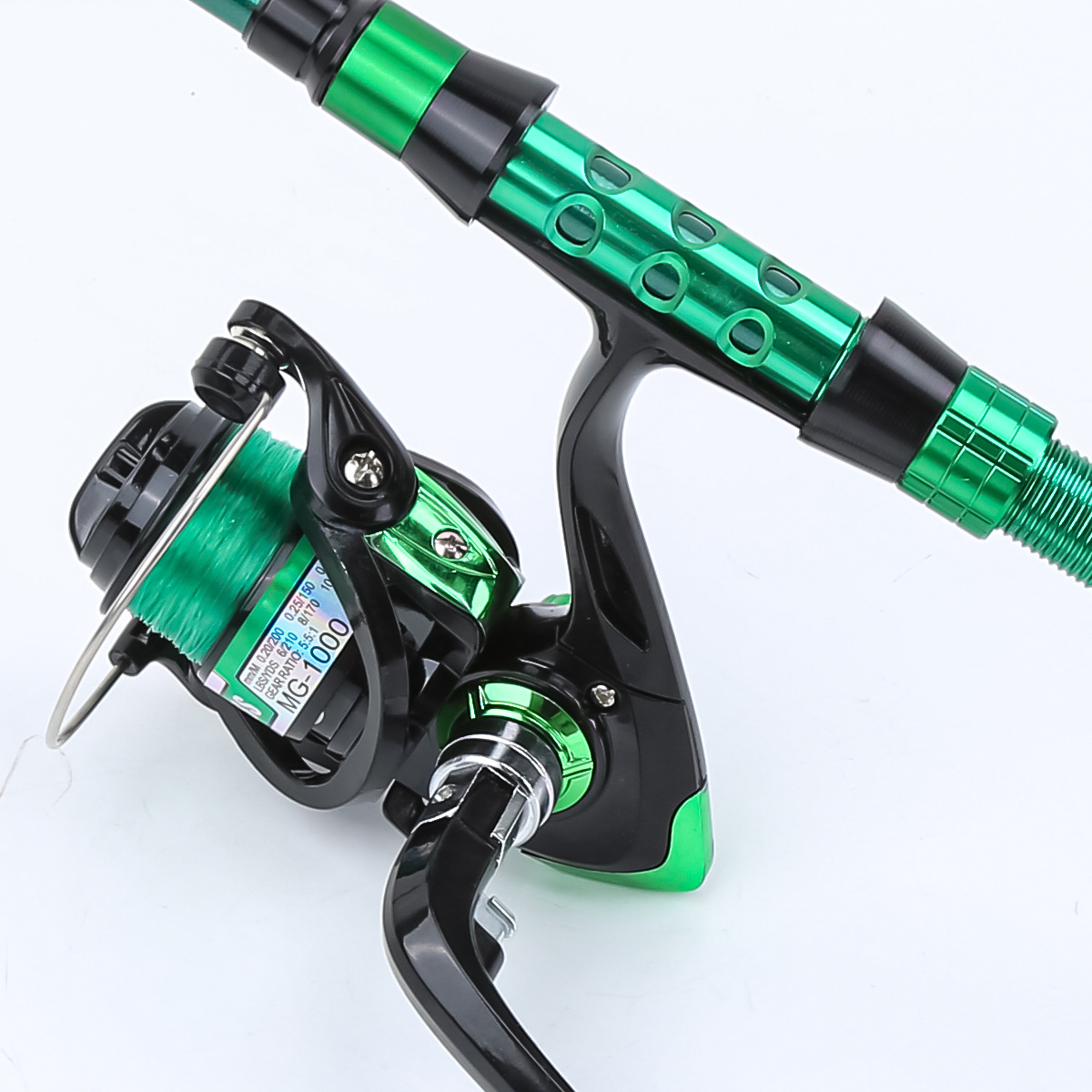 1.8 Meters Green Carbon Fiber  - Fishing Rod Case ulasan dan harga