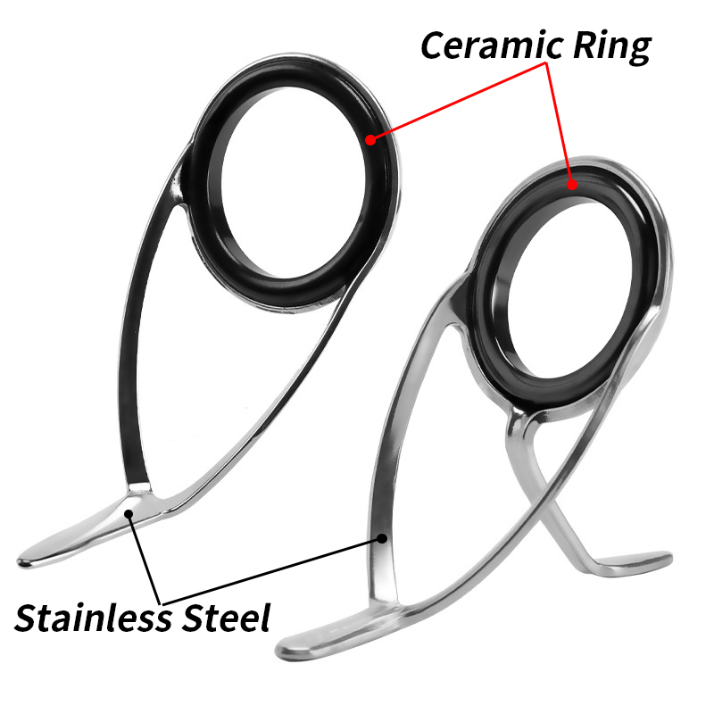 9Pcs Fishing Rod Guides Ring R - Fishing Rod Repair Kit ulasan dan harga