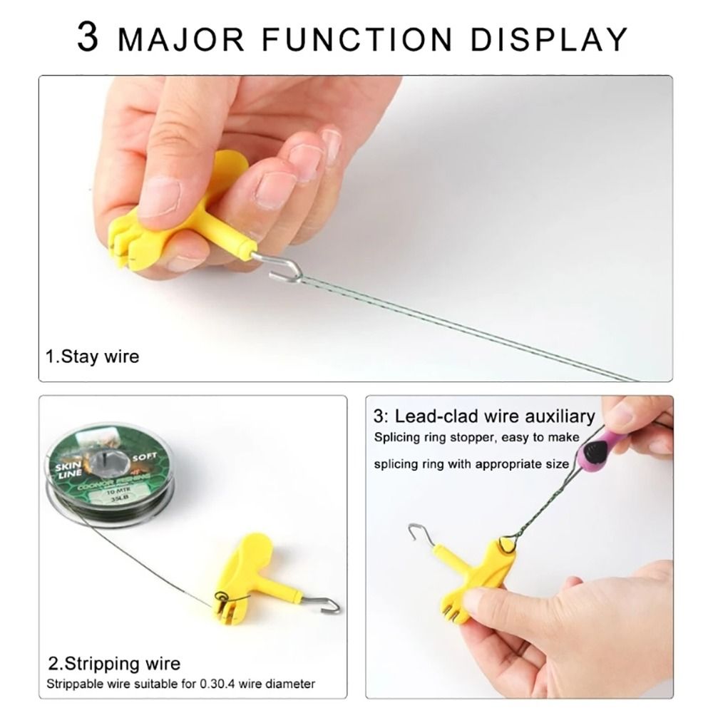 1Pcs New 3 In 1 Carp Fishing T - Fishing Rod Building Kit ulasan dan harga