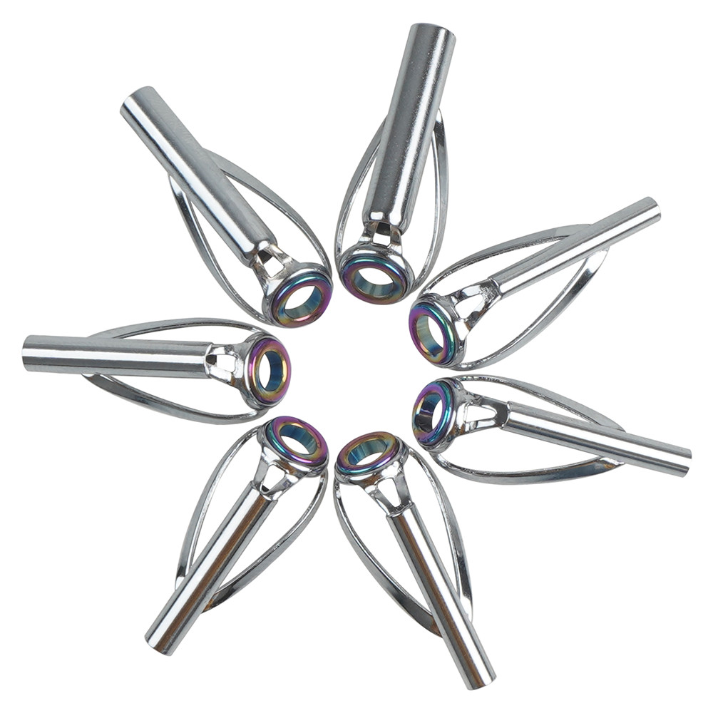 10Pcs Fishing Rod Guide Tips R - Fishing Rod Tip Replacement ulasan dan harga