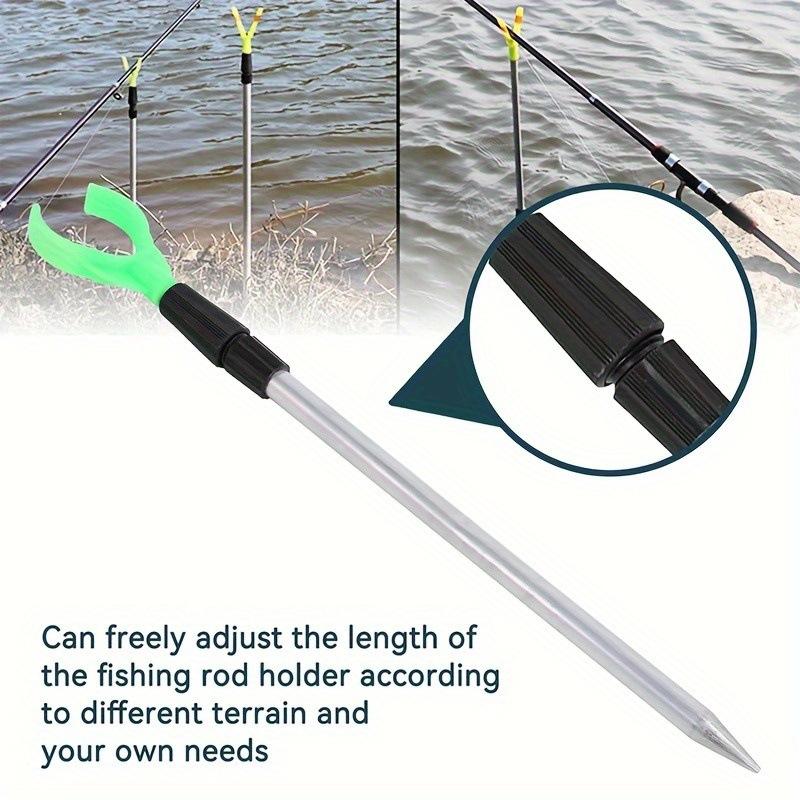 Retractable Aluminum Alloy Fis - Fishing Rod Rack ulasan dan harga