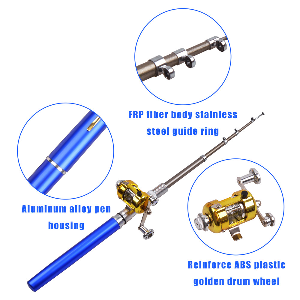 Mini ice fishing rod Combo wit - Fishing Rod Ice ulasan dan harga