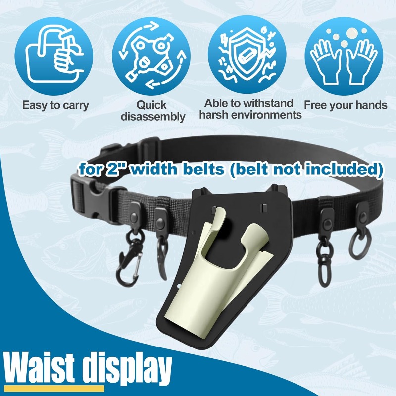 1PC Outdoor Fishing Rod Waist  - Fishing Rod Fly ulasan dan harga